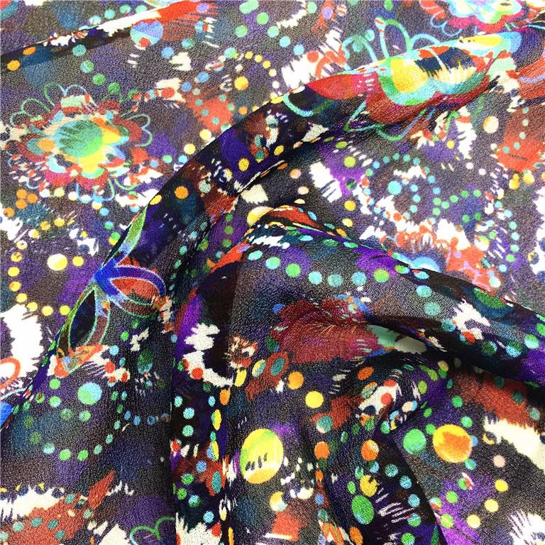 штампана вискоза ГГТ-2 printed viscose GGT-2